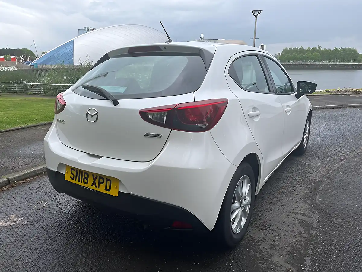 Used 2018 Mazda 2 Se-L Nav Snowflake White - Interior and Exterior details 9