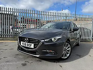 Used 2018 Mazda 3 Sport Nav Grey - Interior and Exterior details 10