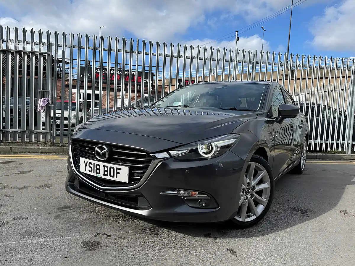 Used 2018 Mazda 3 Sport Nav Grey - Interior and Exterior details 10