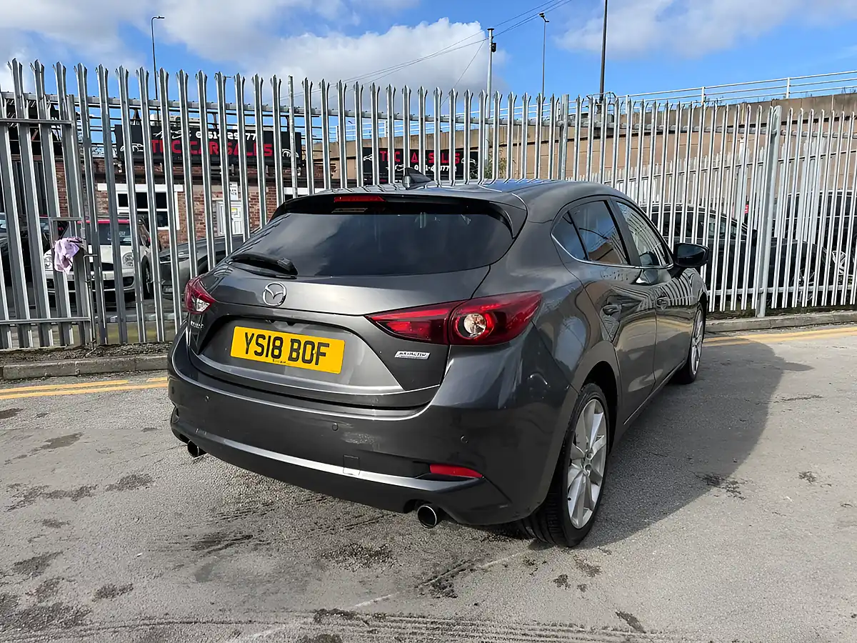 Used 2018 Mazda 3 Sport Nav Grey - Interior and Exterior details 12