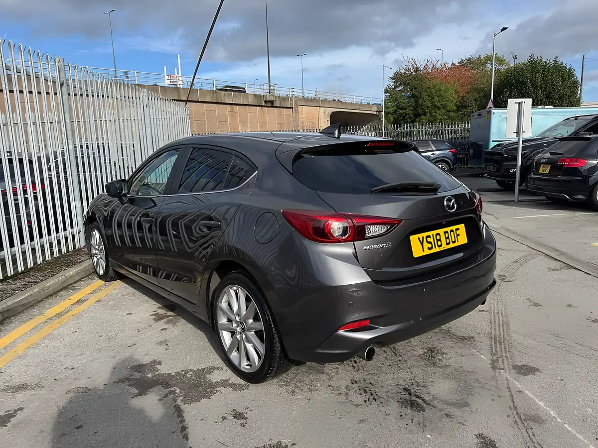 Used 2018 Mazda 3 Sport Nav Grey - Interior and Exterior details 13