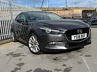 Used 2018 Mazda 3 Sport Nav Grey - Interior and Exterior details 2