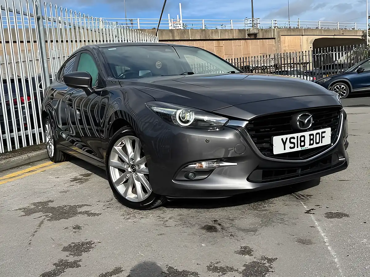 Used 2018 Mazda 3 Sport Nav Grey - Interior and Exterior details 2