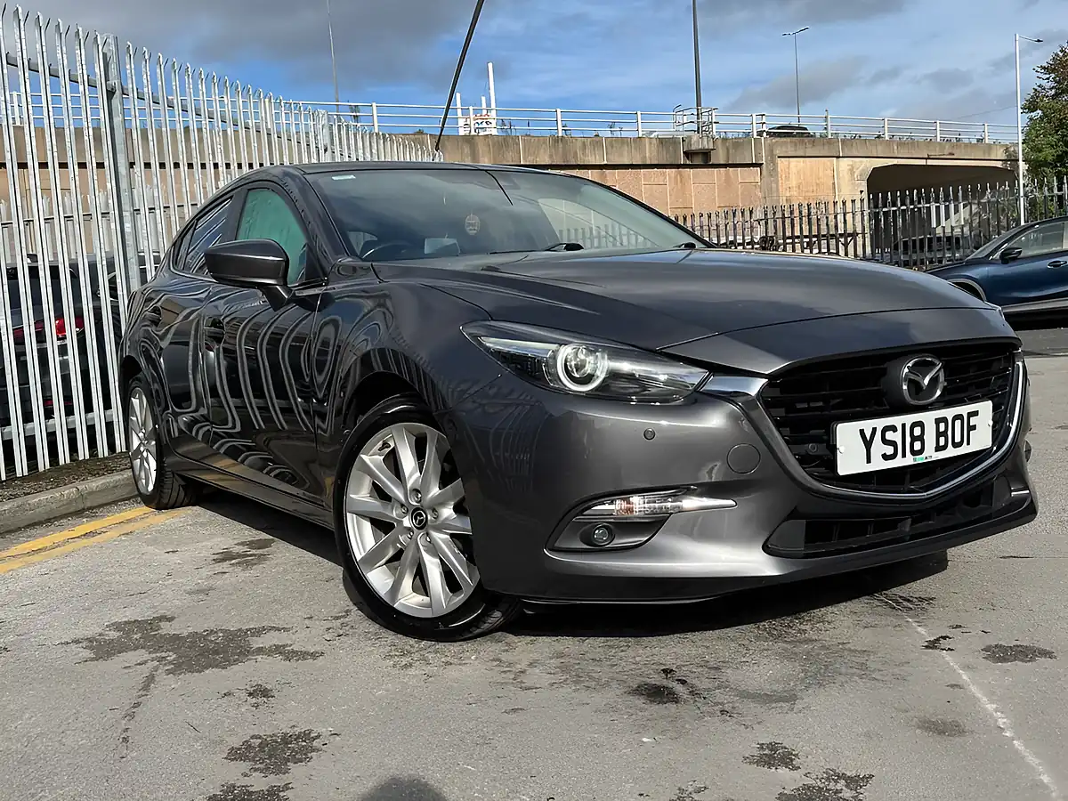 Used 2018 Mazda 3 Sport Nav Grey - Interior and Exterior details 3