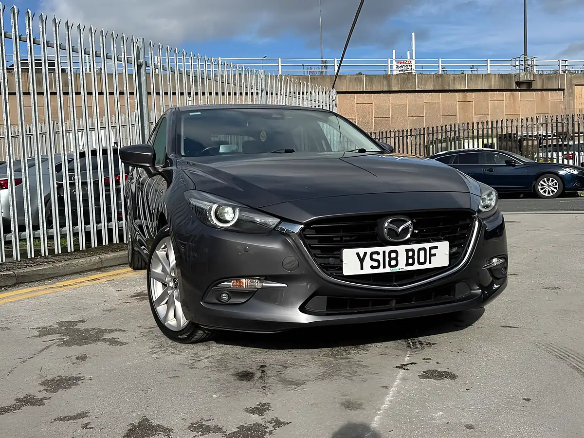 Used 2018 Mazda 3 Sport Nav Grey - Interior and Exterior details 4