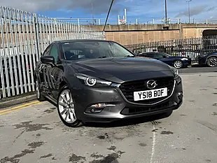 Used 2018 Mazda 3 Sport Nav Grey - Interior and Exterior details 5