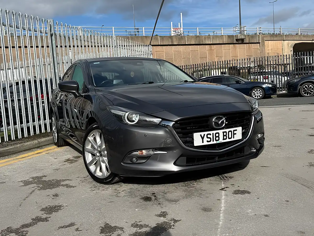 Used 2018 Mazda 3 Sport Nav Grey - Interior and Exterior details 5