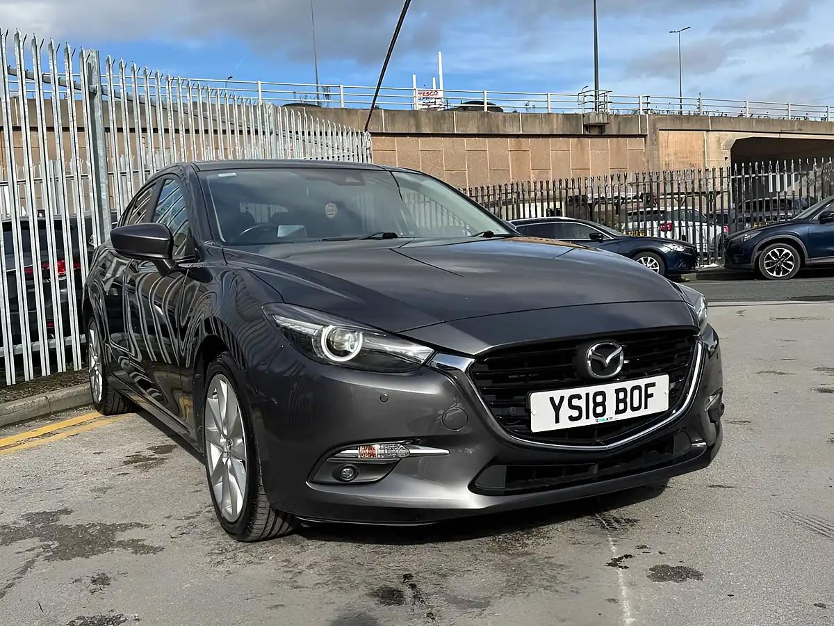 Used 2018 Mazda 3 Sport Nav Grey - Interior and Exterior details 6