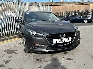 Used 2018 Mazda 3 Sport Nav Grey - Interior and Exterior details 7