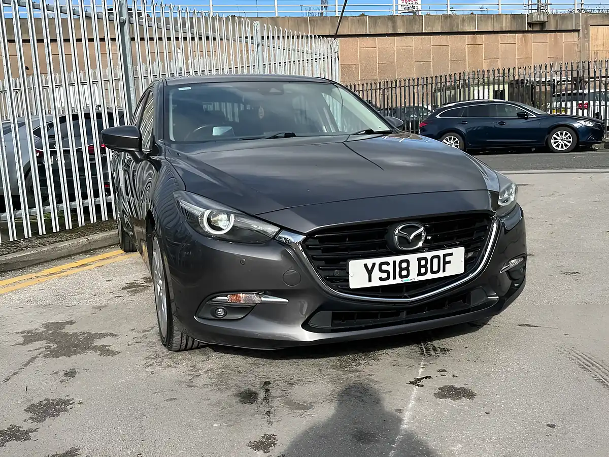 Used 2018 Mazda 3 Sport Nav Grey - Interior and Exterior details 7