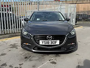 Used 2018 Mazda 3 Sport Nav Grey - Interior and Exterior details 8