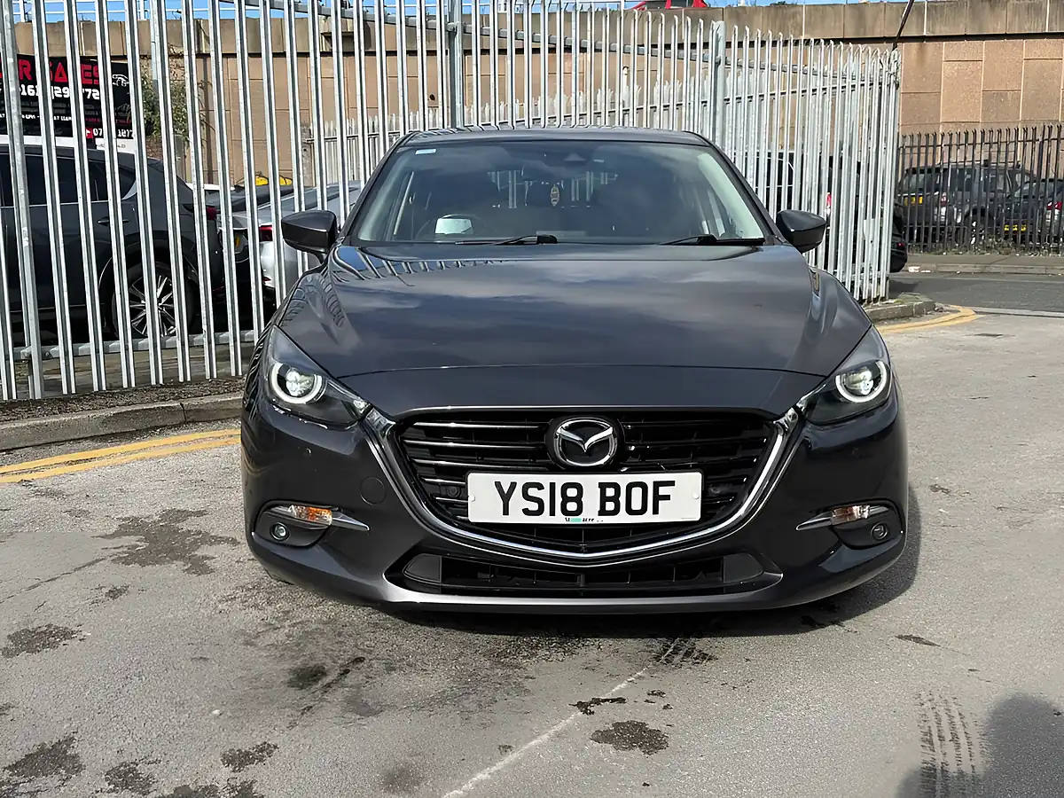 Used 2018 Mazda 3 Sport Nav Grey - Interior and Exterior details 8