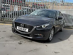 Used 2018 Mazda 3 Sport Nav Grey - Interior and Exterior details 9