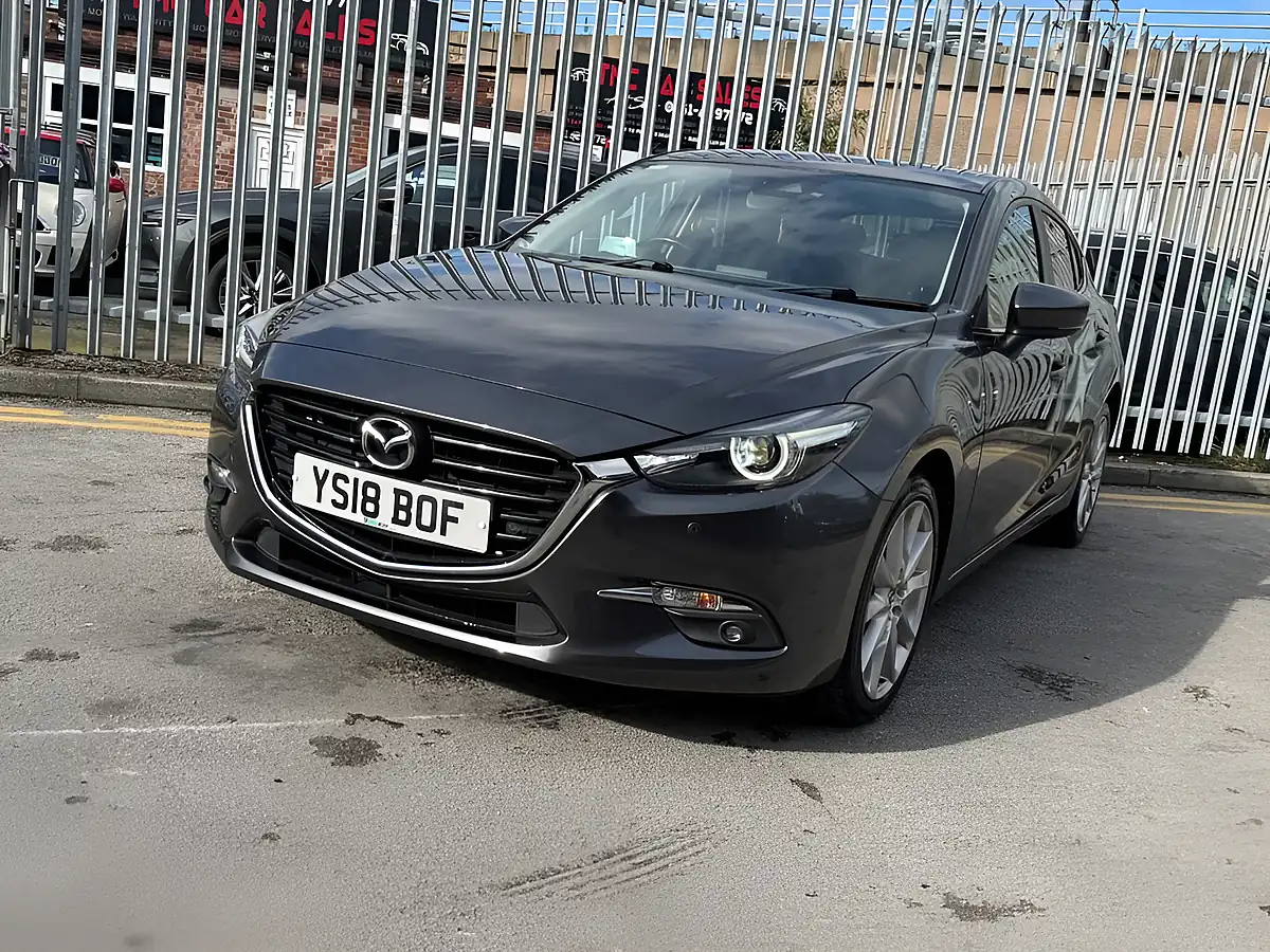 Used 2018 Mazda 3 Sport Nav Grey - Interior and Exterior details 9