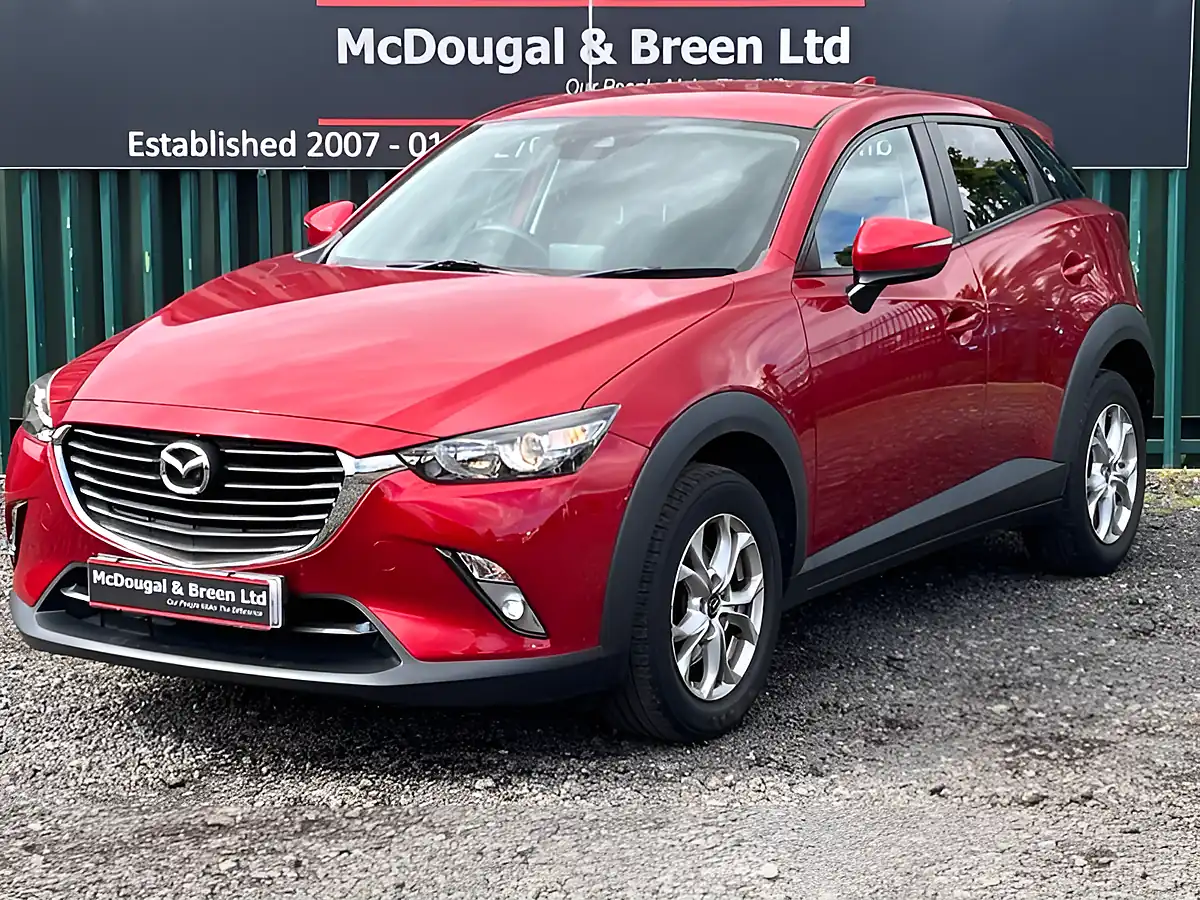 Used 2018 Mazda CX-3 Se-L Nav Red - Front View