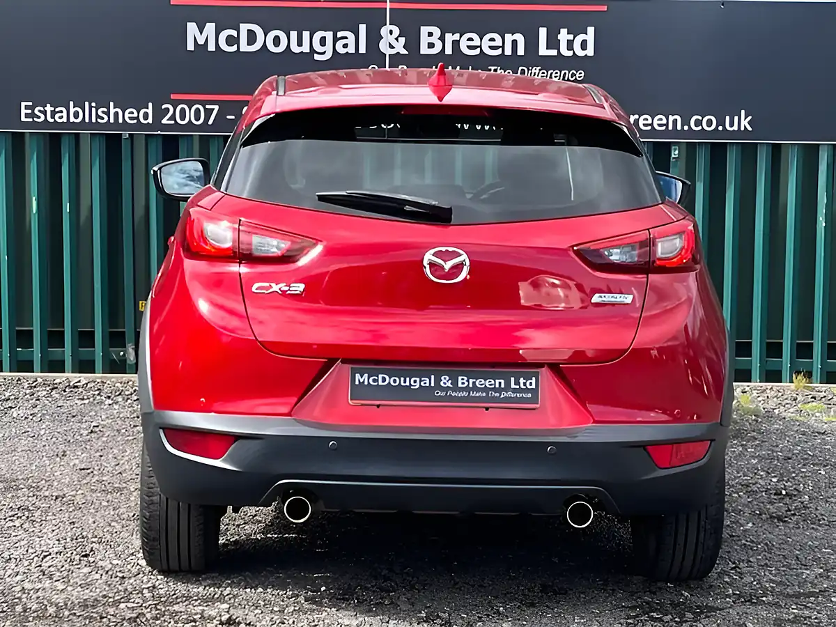 Used 2018 Mazda CX-3 Se-L Nav Red - Interior and Exterior details 4