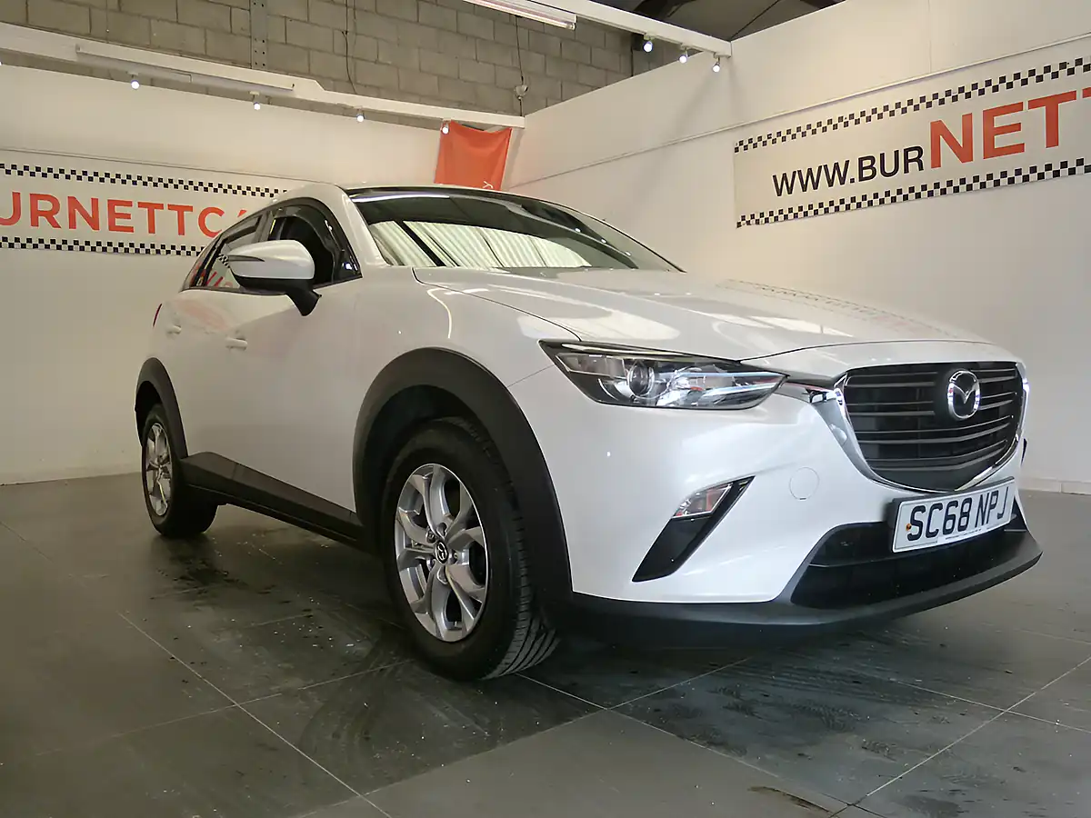 Used 2018 Mazda CX-3 Se Nav Plus White - Interior and Exterior details 9