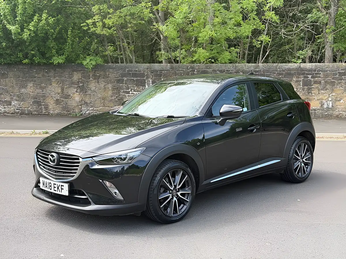 Used 2018 Mazda CX-3 Sport Nav Black - Front View