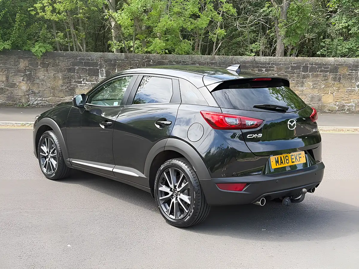 Used 2018 Mazda CX-3 Sport Nav Black - Interior and Exterior details 11