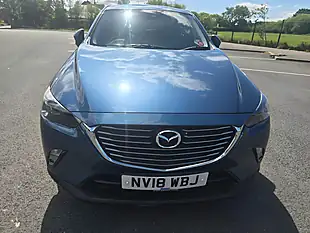 Used 2018 Mazda CX-3 Sport Nav Blue - Interior and Exterior details 3