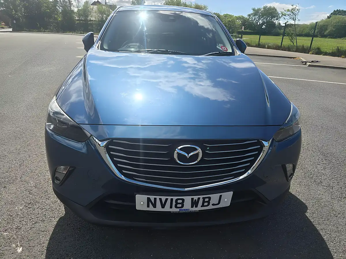 Used 2018 Mazda CX-3 Sport Nav Blue - Interior and Exterior details 3