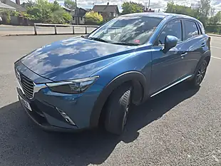 Used 2018 Mazda CX-3 Sport Nav Blue - Interior and Exterior details 4