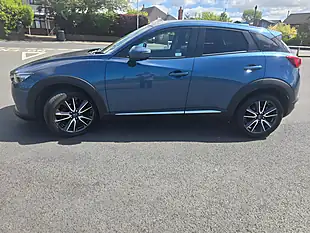 Used 2018 Mazda CX-3 Sport Nav Blue - Interior and Exterior details 5