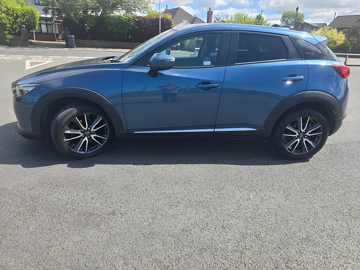 Used 2018 Mazda CX-3 Sport Nav Blue - Interior and Exterior details 5