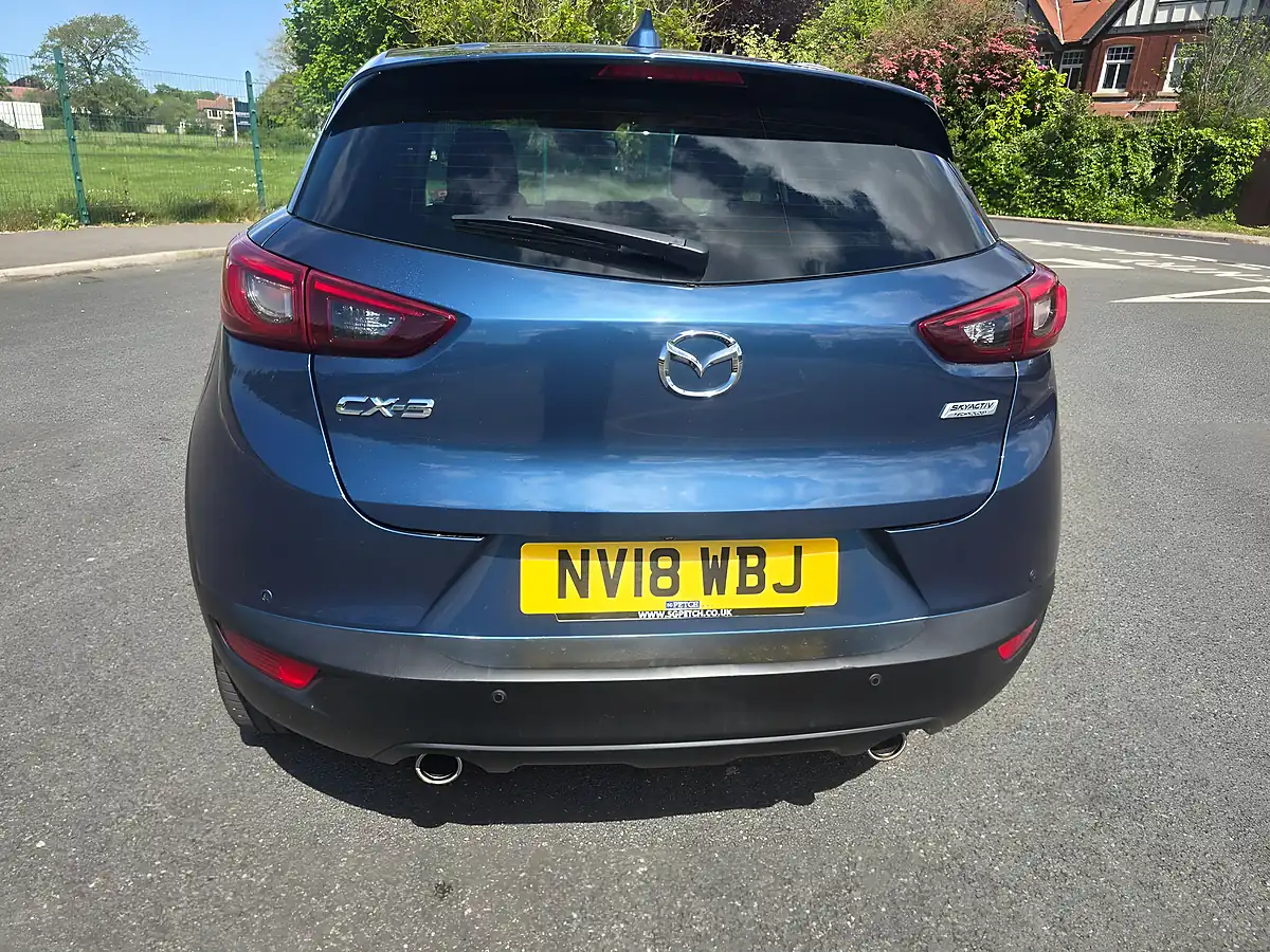 Used 2018 Mazda CX-3 Sport Nav Blue - Interior and Exterior details 7