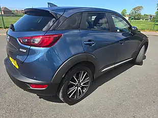 Used 2018 Mazda CX-3 Sport Nav Blue - Interior and Exterior details 9