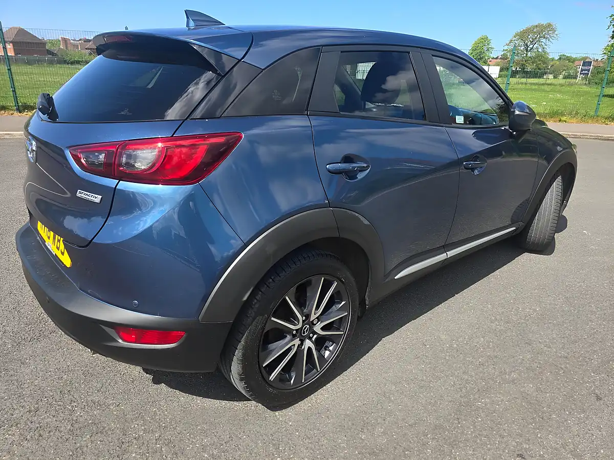 Used 2018 Mazda CX-3 Sport Nav Blue - Interior and Exterior details 9
