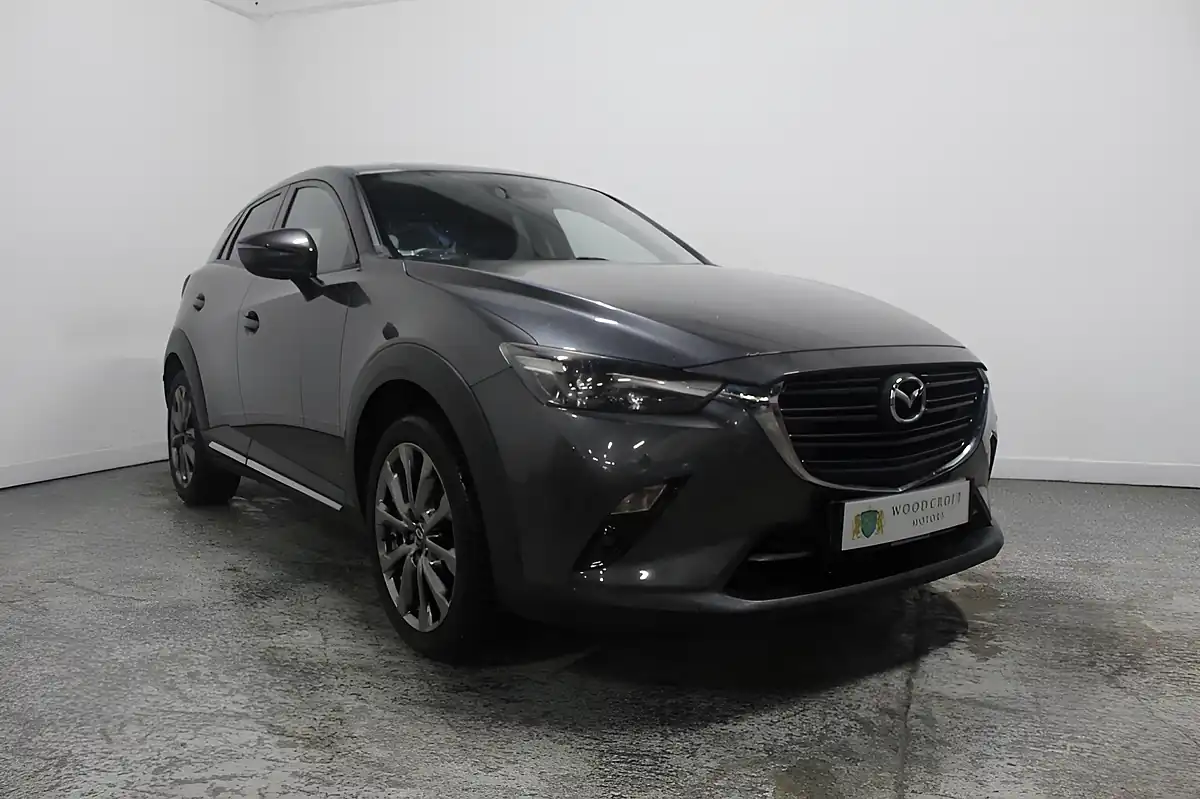 Used 2018 Mazda CX-3 Sport Nav+ Grey - Front View