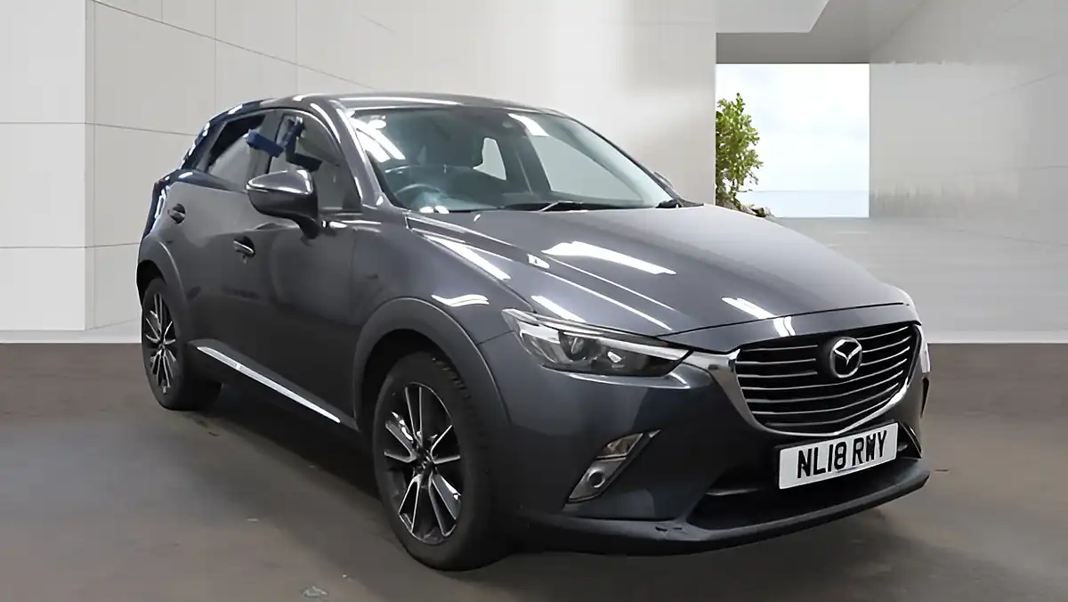 Used 2018 Mazda CX-3 Sport Nav Grey - Interior and Exterior details 3