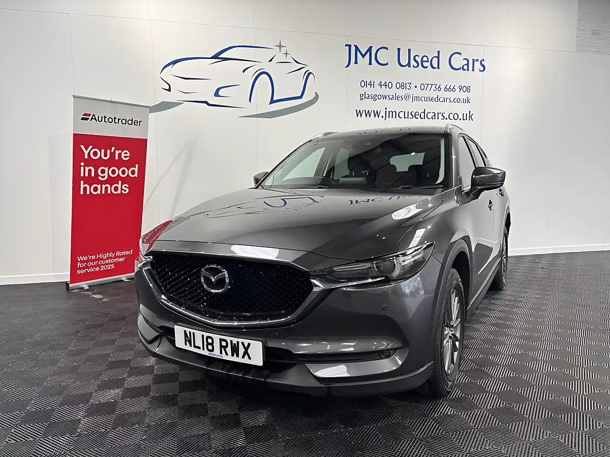 Used 2018 Mazda CX-5 Se-L Nav Machine Grey - Front View