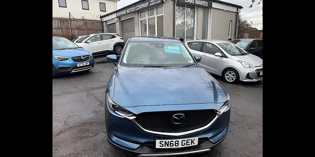 Used 2018 Mazda CX-5 Sport Nav+ Blue - Interior and Exterior details 2