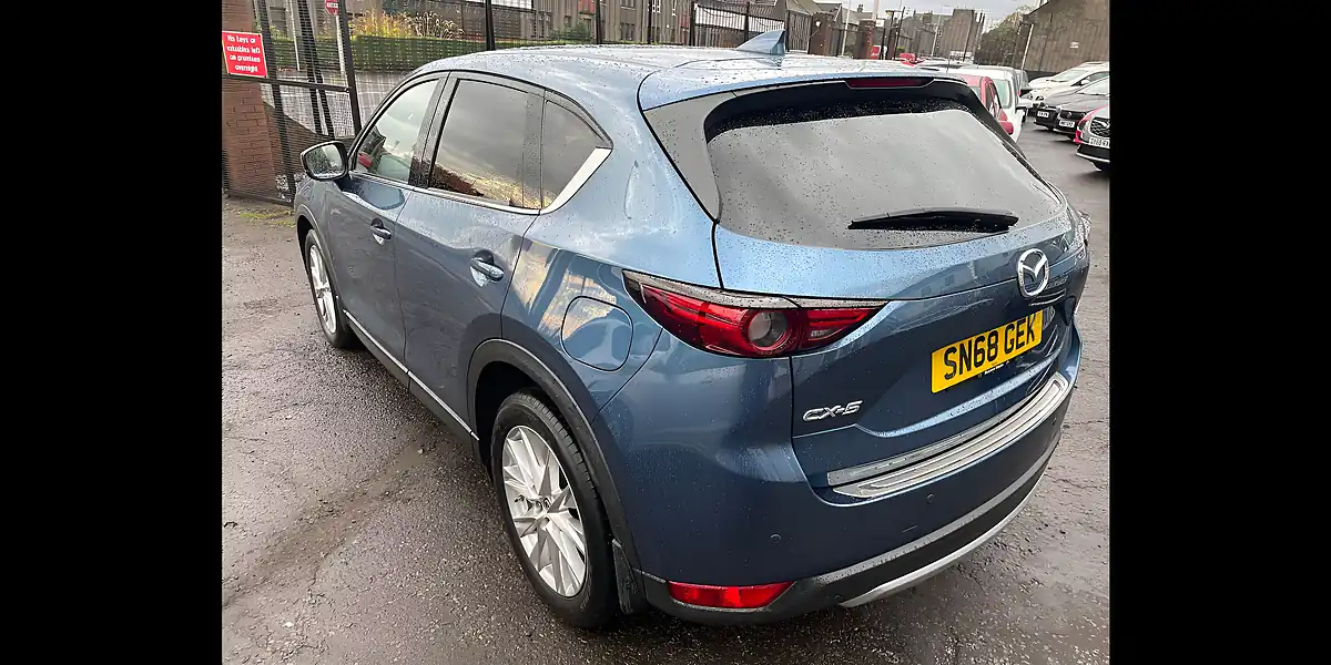 Used 2018 Mazda CX-5 Sport Nav+ Blue - Interior and Exterior details 6