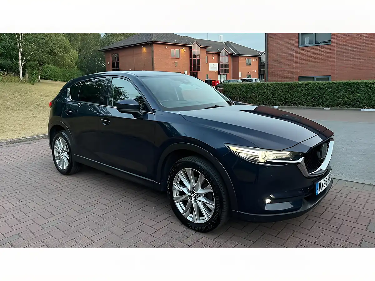 Used 2018 Mazda CX-5 Sport Nav+ Blue - Interior and Exterior details 3
