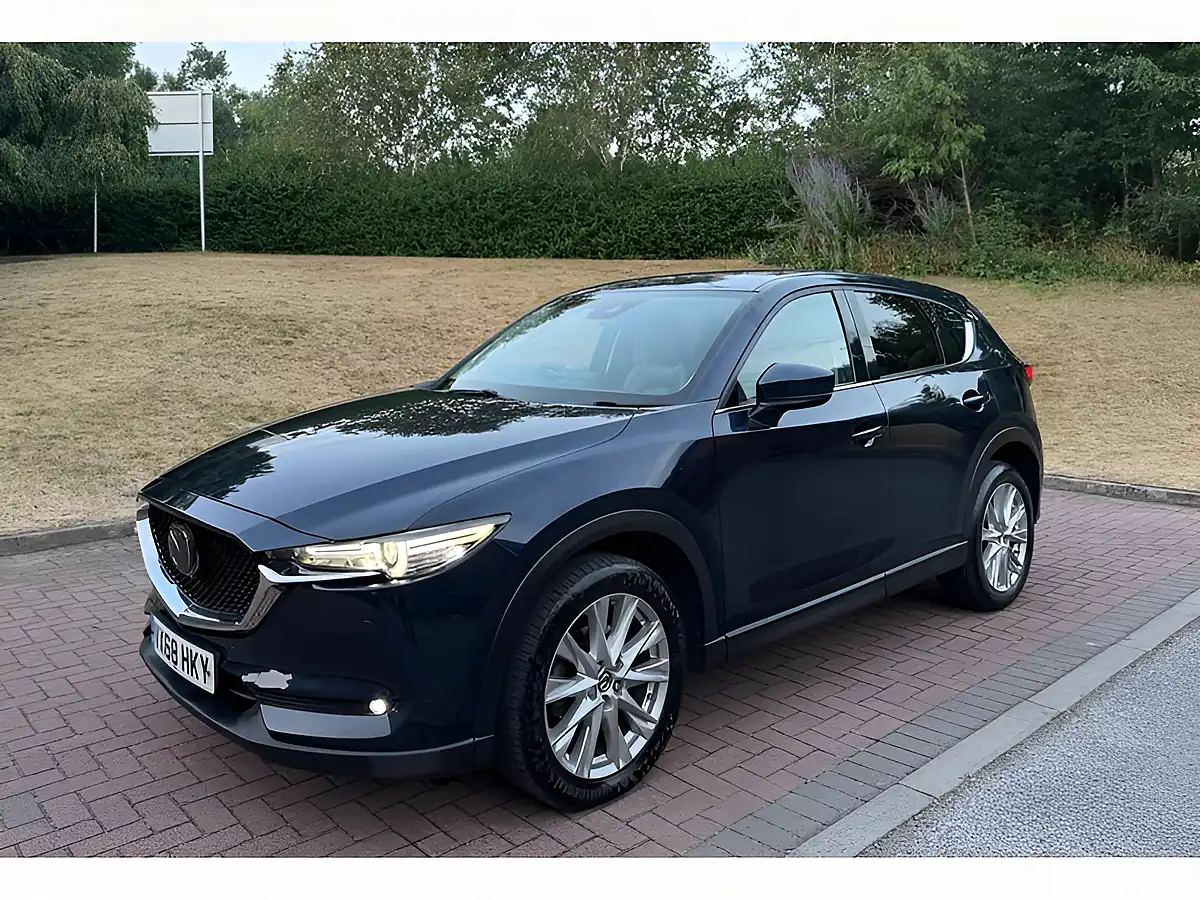 Used 2018 Mazda CX-5 Sport Nav+ Blue - Interior and Exterior details 6