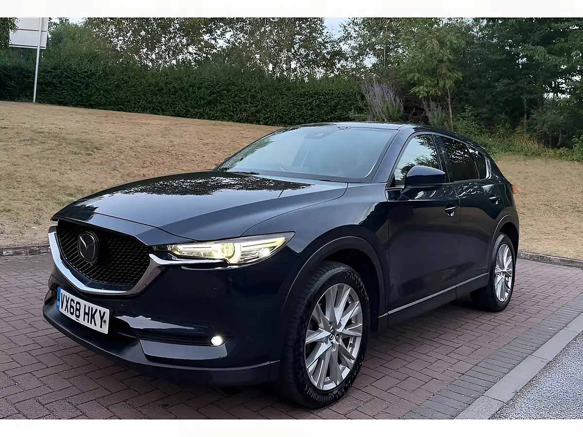 Used 2018 Mazda CX-5 Sport Nav+ Blue - Interior and Exterior details 9
