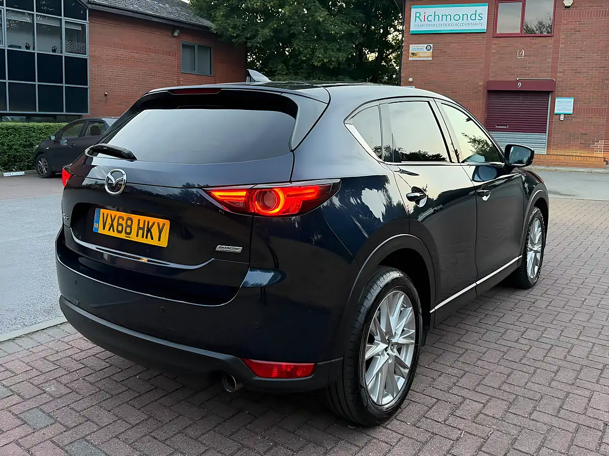 Used 2018 Mazda CX-5 Sport Nav+ Blue - Interior and Exterior details 11