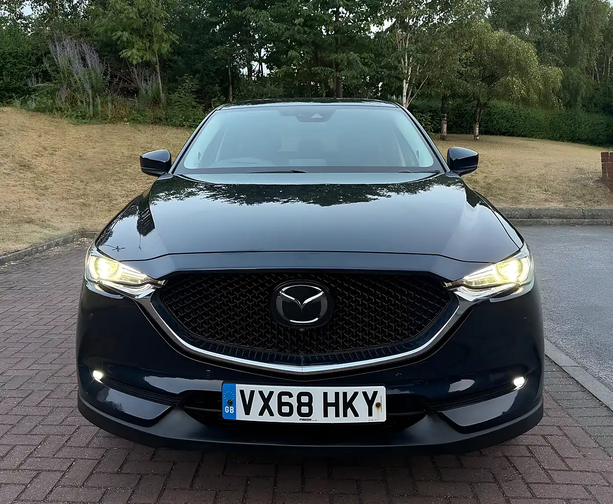 Used 2018 Mazda CX-5 Sport Nav+ Blue - Interior and Exterior details 3