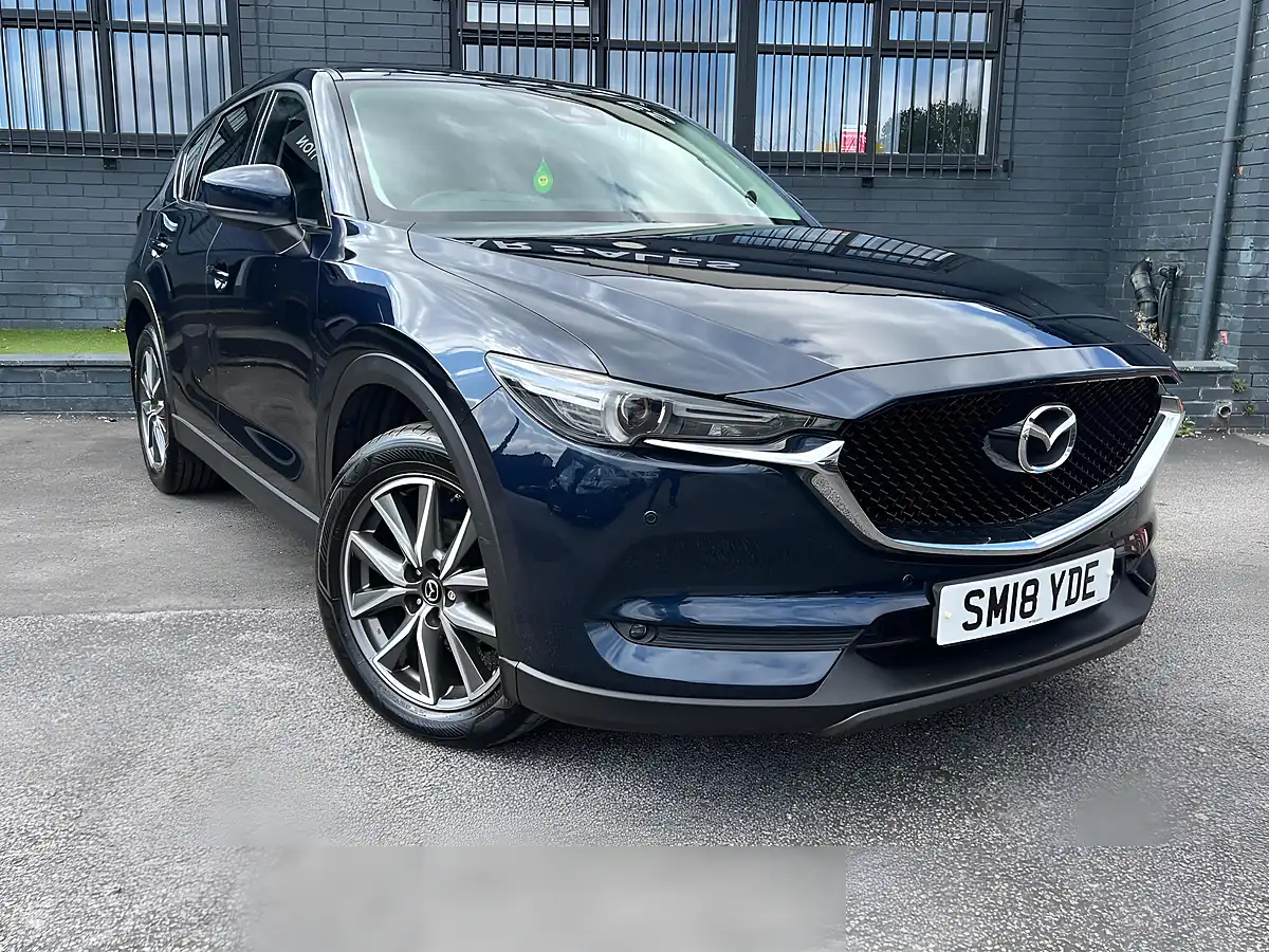 Used 2018 Mazda CX-5 Sport Nav Blue - Front View