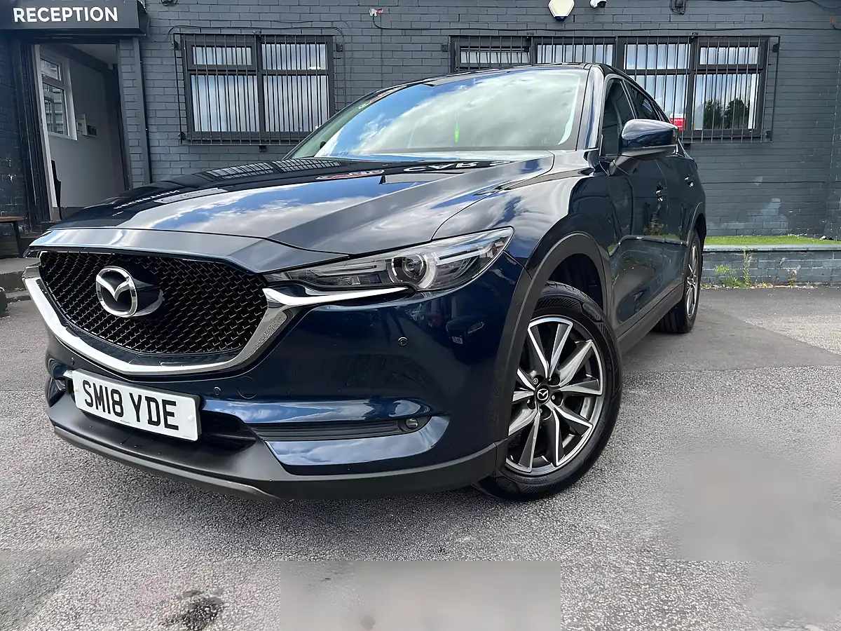 Used 2018 Mazda CX-5 Sport Nav Blue - Interior and Exterior details 4