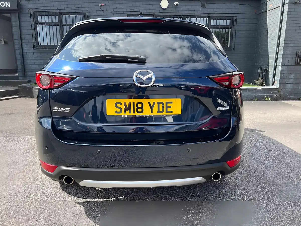 Used 2018 Mazda CX-5 Sport Nav Blue - Interior and Exterior details 7