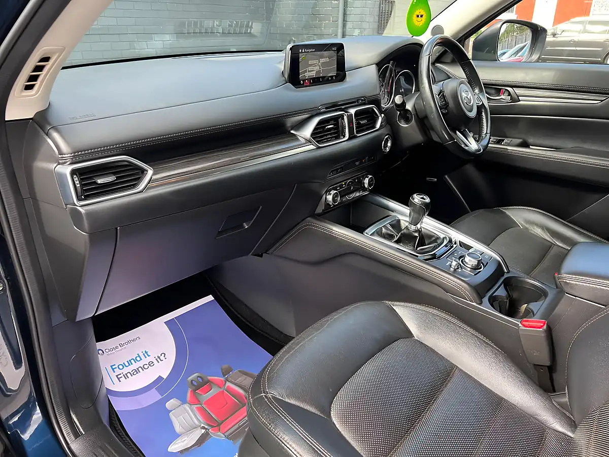 Used 2018 Mazda CX-5 Sport Nav Blue - Interior and Exterior details 9
