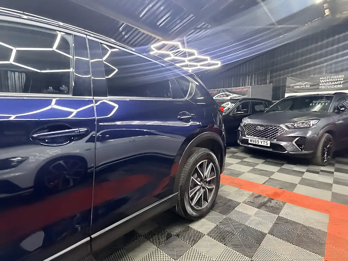 Used 2018 Mazda CX-5 Sport Nav Blue - Interior and Exterior details 11
