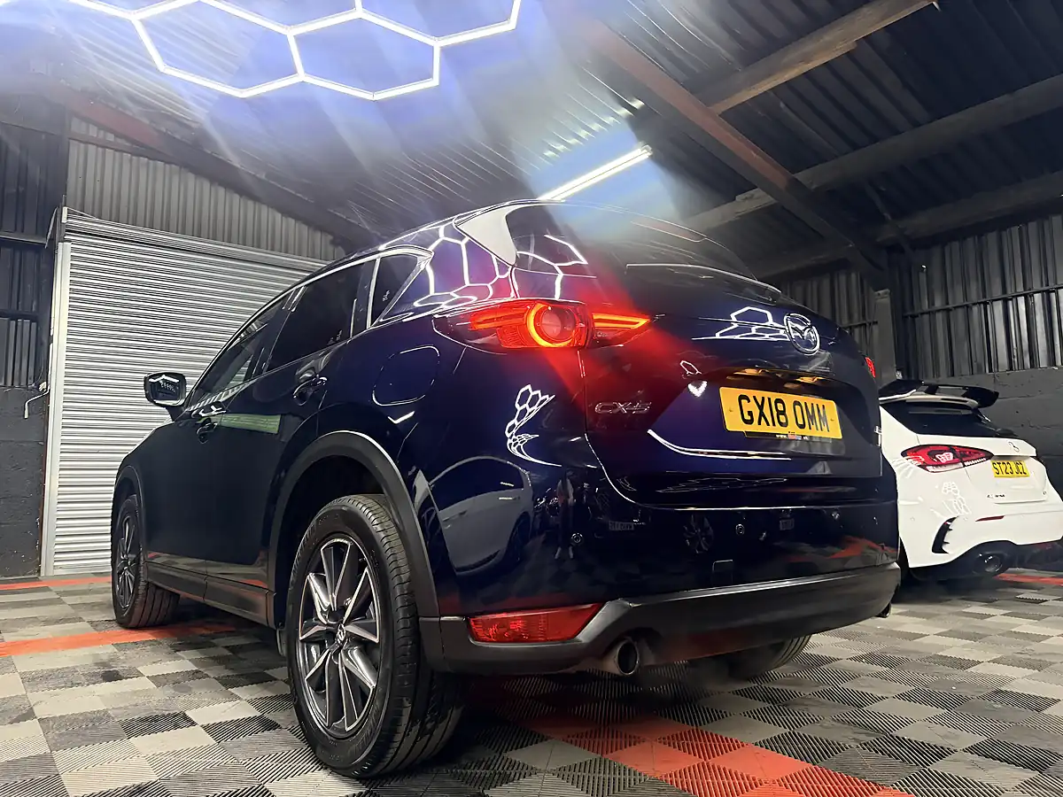 Used 2018 Mazda CX-5 Sport Nav Blue - Interior and Exterior details 12