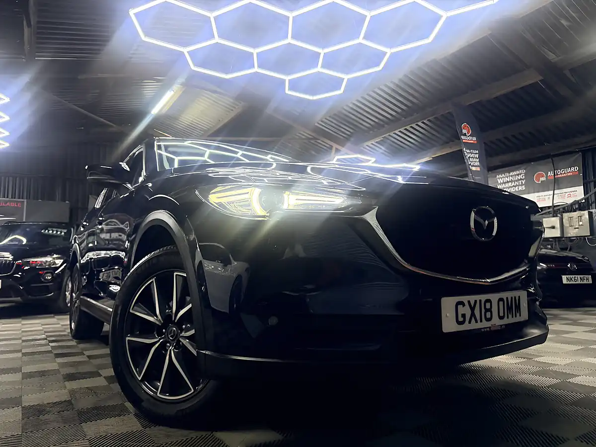 Used 2018 Mazda CX-5 Sport Nav Blue - Interior and Exterior details 2