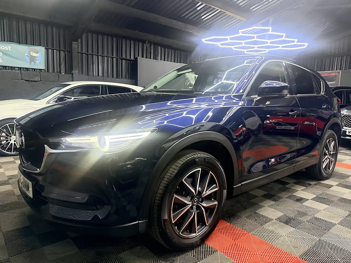 Used 2018 Mazda CX-5 Sport Nav Blue - Interior and Exterior details 4