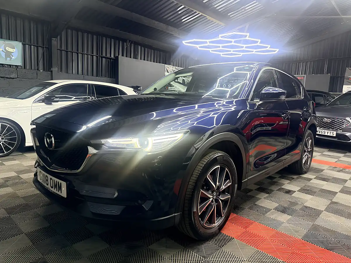 Used 2018 Mazda CX-5 Sport Nav Blue - Interior and Exterior details 5